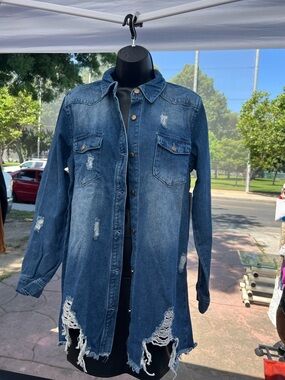Almost Famous Medium Blue Denim Jacket